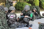 4학년 군간호훈련
